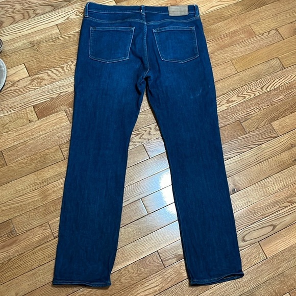 J. Crew Men's Straight Jeans - Dark Blue - Picture 3 of 10